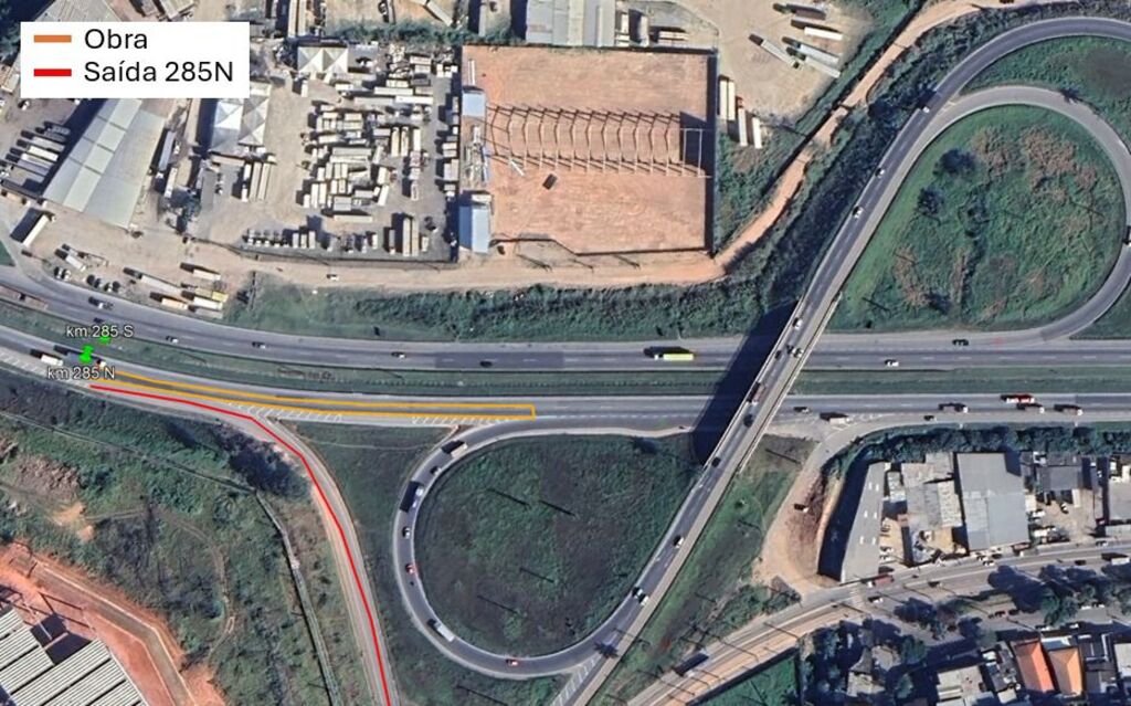 Arteris realiza serviços noturnos na BR-116 em Miracatu